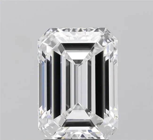 3.07ct Emerald Lab Grown Diamond (Colour F, Clarity VVS2, IGI Certified)