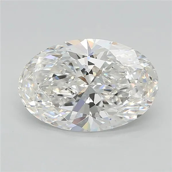 3.08ct Oval Lab Grown Diamond (Colour G, Clarity VS1, IGI Certified)