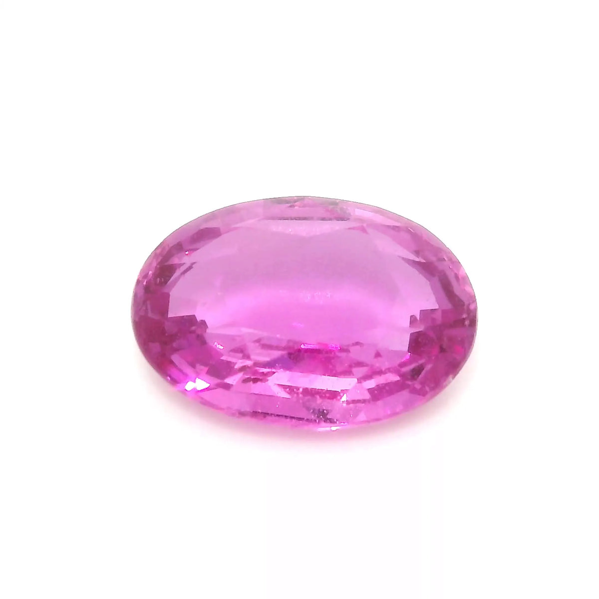 3.08ct Oval Natural Sapphire (Colour Pink, Clarity Slightly Included, Cut Faceted)