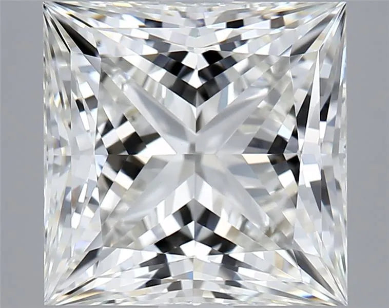 3.08ct Princess Lab Grown Diamond (Colour G, Clarity VVS2, IGI Certified)