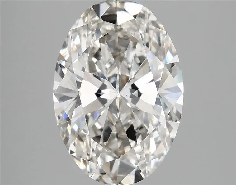 3.10ct Oval Lab Grown Diamond (Colour H, Clarity VS2, IGI Certified)