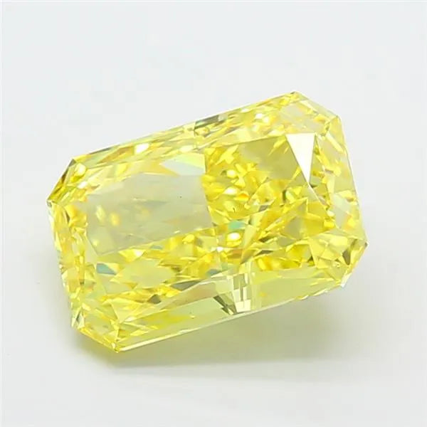 3.12ct Radiant Lab Grown Diamond (Colour Fancy Vivid Pink, Clarity VS1, IGI Certified)