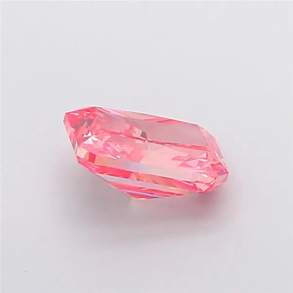 3.17ct Radiant Lab Grown Diamond (Colour Fancy Vivid Pink, Clarity VVS2, IGI Certified)