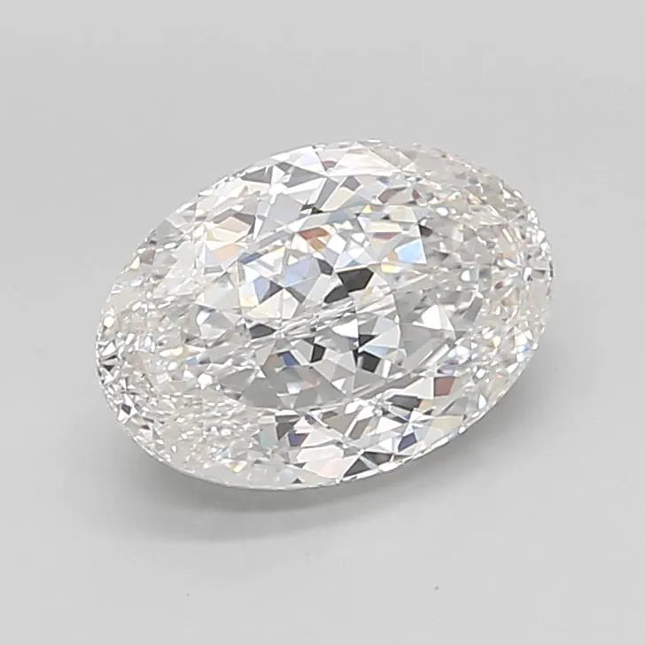 3.23ct Oval Lab Grown Diamond (Colour F, Clarity VVS2, IGI Certified)