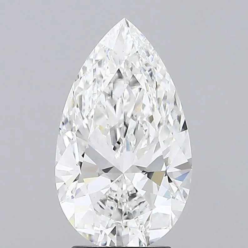 3.33ct Pear Lab Grown Diamond (Colour E, Clarity VS1, IGI Certified)