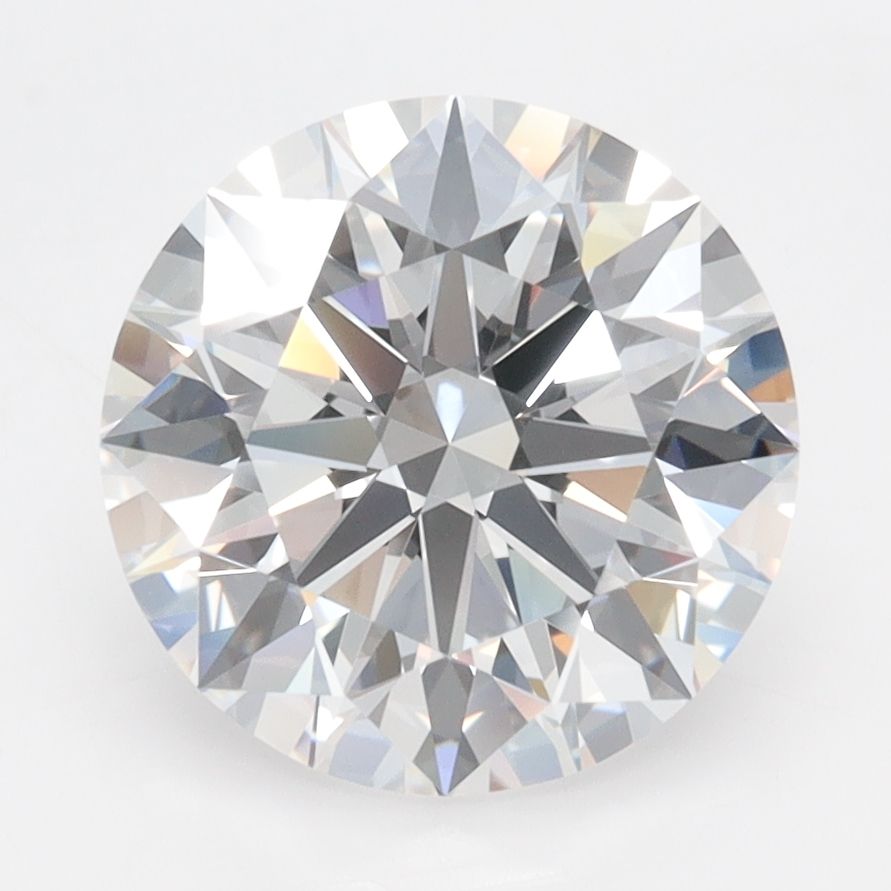 3.39ct Round Lab Grown Diamond (Colour D, Clarity VVS1, Cut ID, IGI Certified)