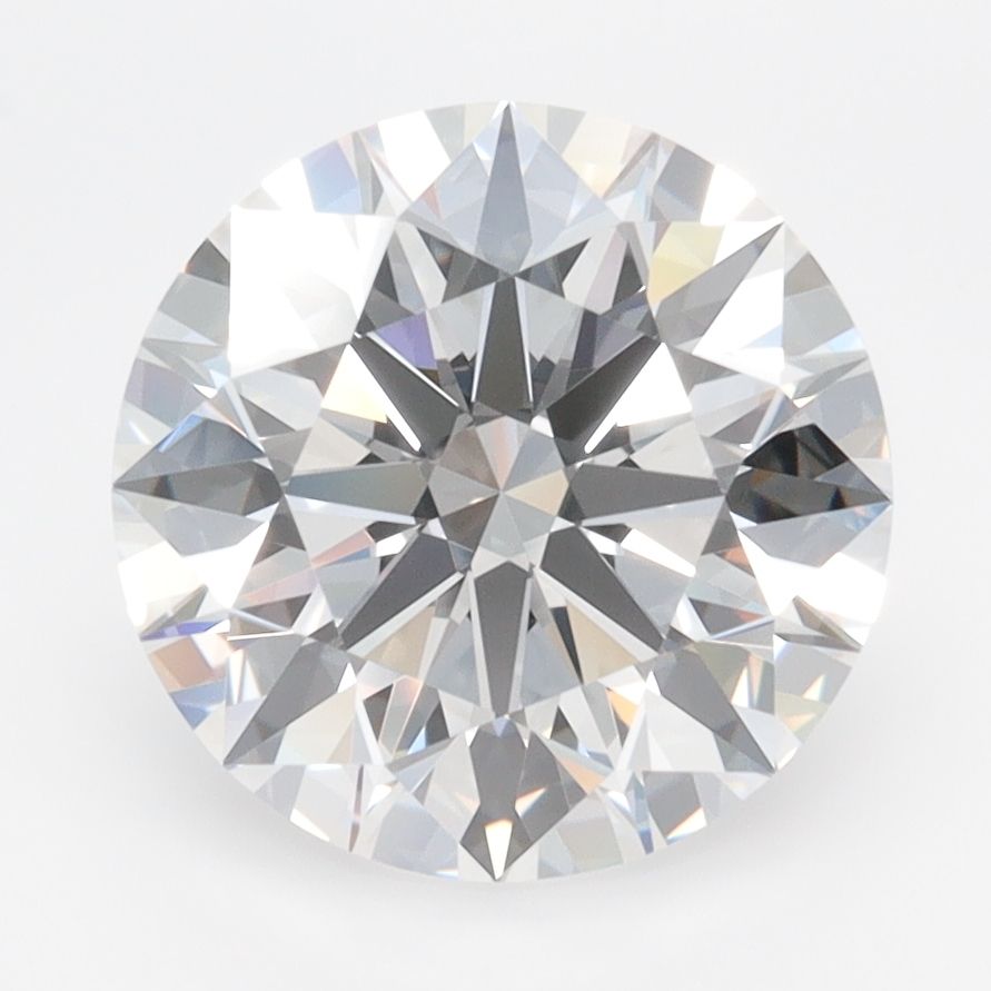 3.41ct Round Lab Grown Diamond (Colour D, Clarity VVS1, Cut ID, IGI Certified)