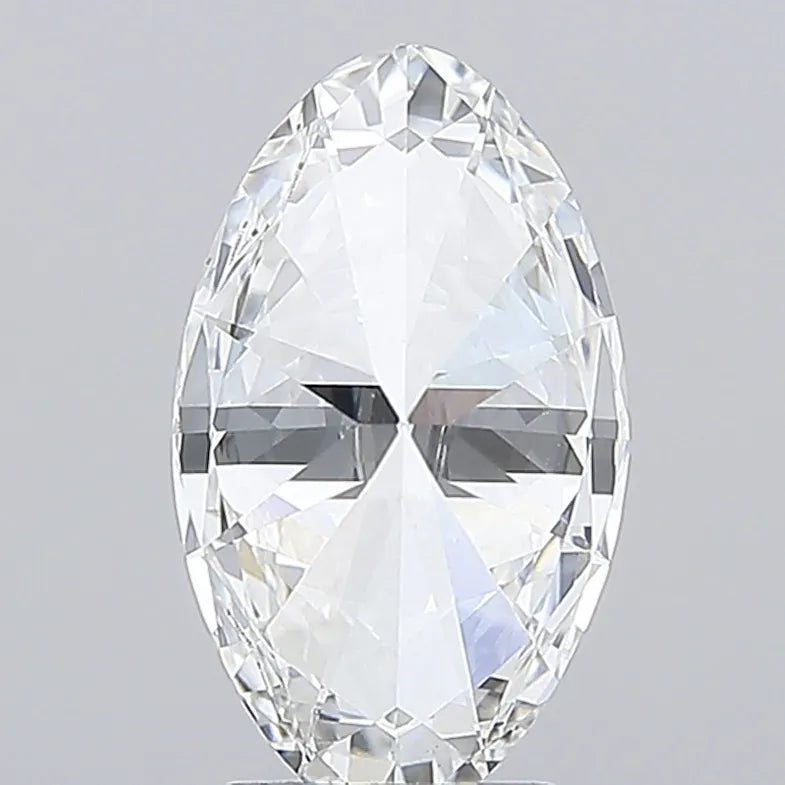3.52ct Oval Lab Grown Diamond (Colour F, Clarity VVS2, IGI Certified)