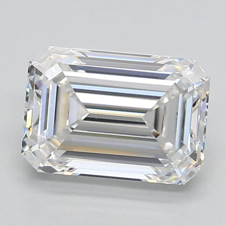 3.53ct Emerald Lab Grown Diamond (Colour F, Clarity VVS1, IGI Certified)