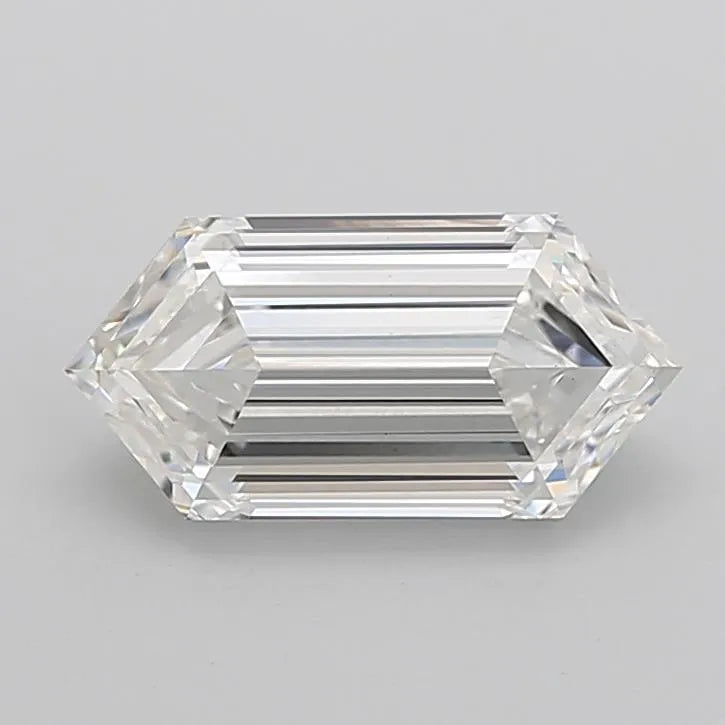 3.57ct Hexagonal Lab Grown Diamond (Colour F, Clarity VS1, IGI Certified)