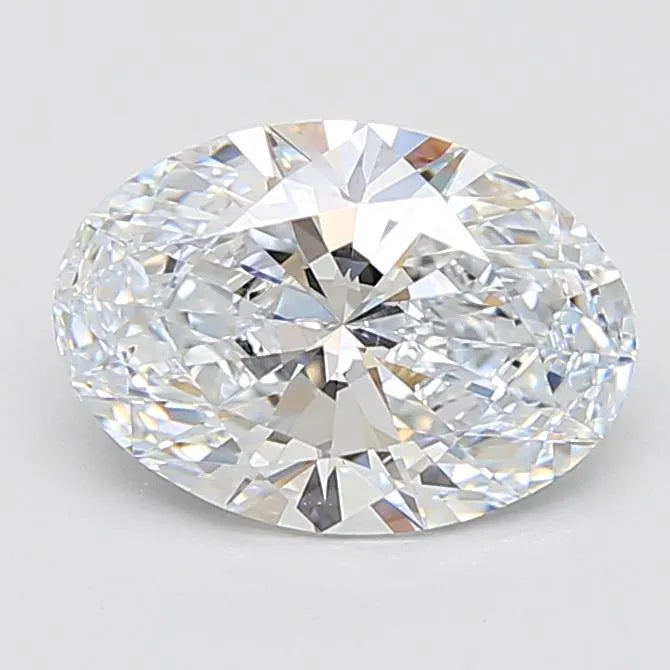 3.70ct Oval Lab Grown Diamond (Colour F, Clarity IF, IGI Certified)