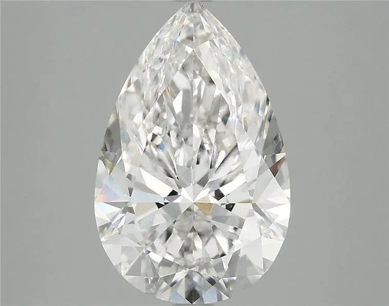 3.90ct Pear Lab Grown Diamond (Colour F, Clarity VVS2, IGI Certified)