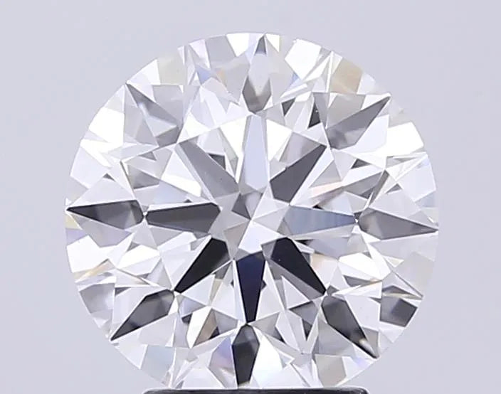 3.90ct Round Lab Grown Diamond (Colour E, Clarity VVS2, Cut ID, IGI Certified)