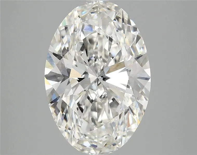 3.91ct Oval Lab Grown Diamond (Colour G, Clarity VVS2, IGI Certified)
