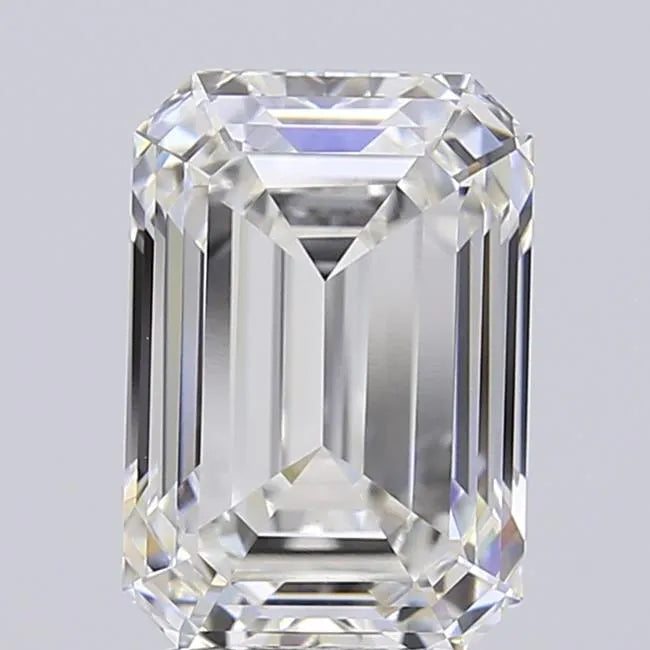 4.01ct Emerald Lab Grown Diamond (Colour F, Clarity VVS2, IGI Certified)