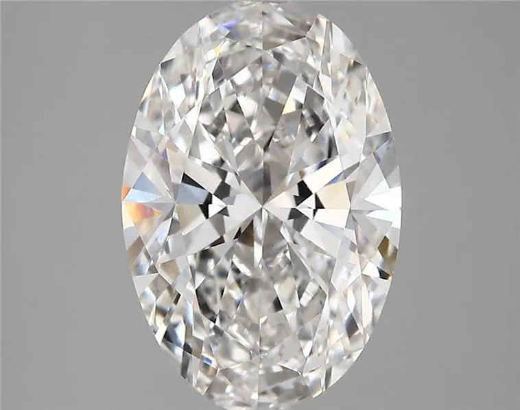 4.01ct Oval Lab Grown Diamond (Colour E, Clarity VVS1, IGI Certified)