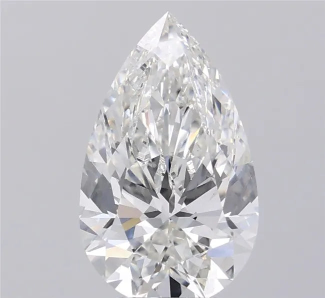 4.01ct Pear Lab Grown Diamond (Colour G, Clarity VVS2, IGI Certified)