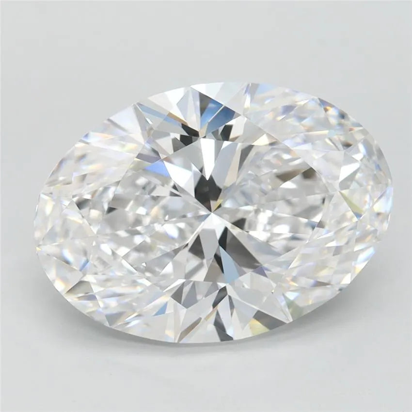 4.02ct Oval Lab Grown Diamond (Colour D, Clarity VVS1, IGI Certified)