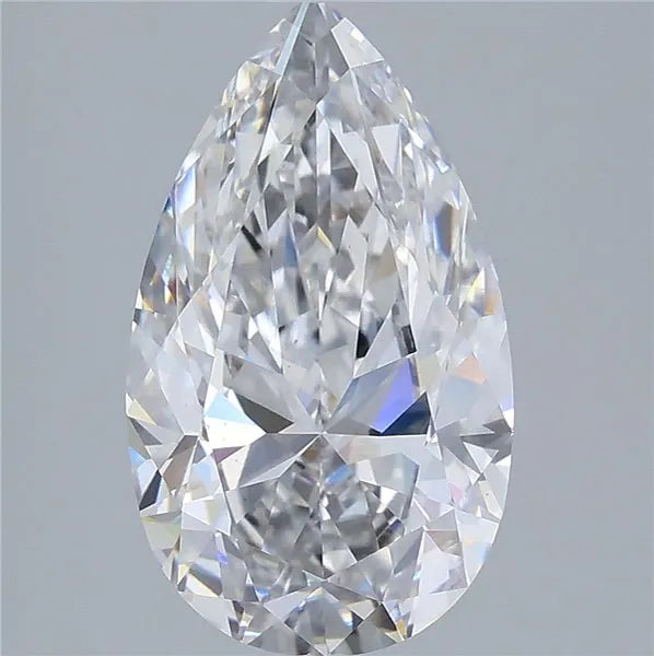 4.02ct Pear Lab Grown Diamond (Colour F, Clarity VS1, IGI Certified)