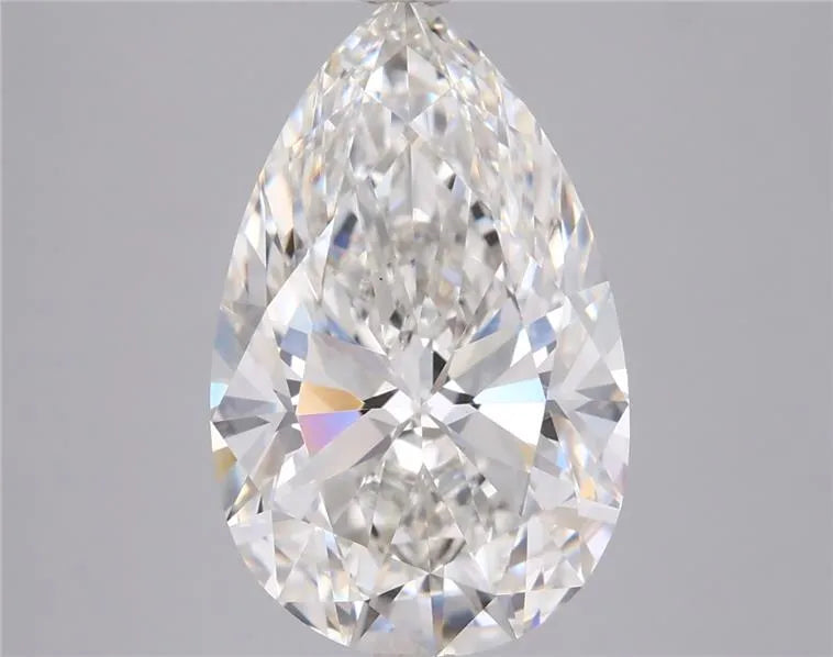 4.02ct Pear Lab Grown Diamond (Colour G, Clarity VS1, IGI Certified)