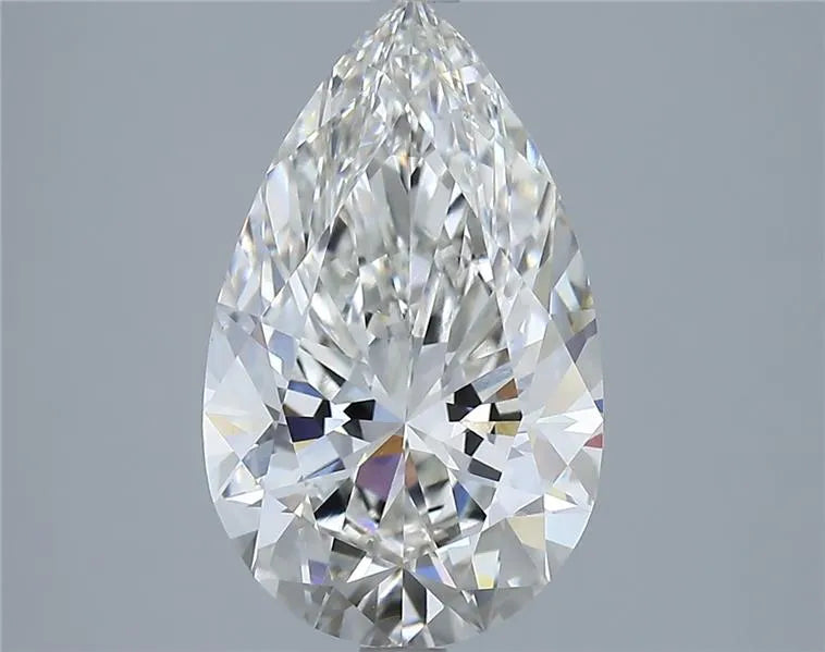 4.02ct Pear Lab Grown Diamond (Colour G, Clarity VVS2, IGI Certified)
