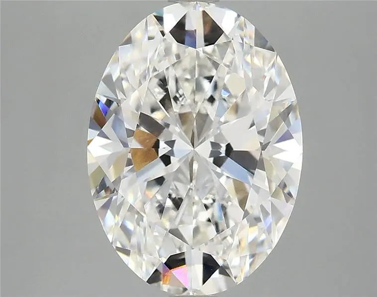 4.04ct Oval Lab Grown Diamond (Colour E, Clarity VVS2, IGI Certified)