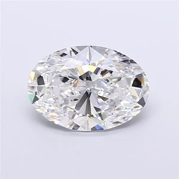 4.04ct Oval Lab Grown Diamond (Colour E, Clarity VVS2, IGI Certified)