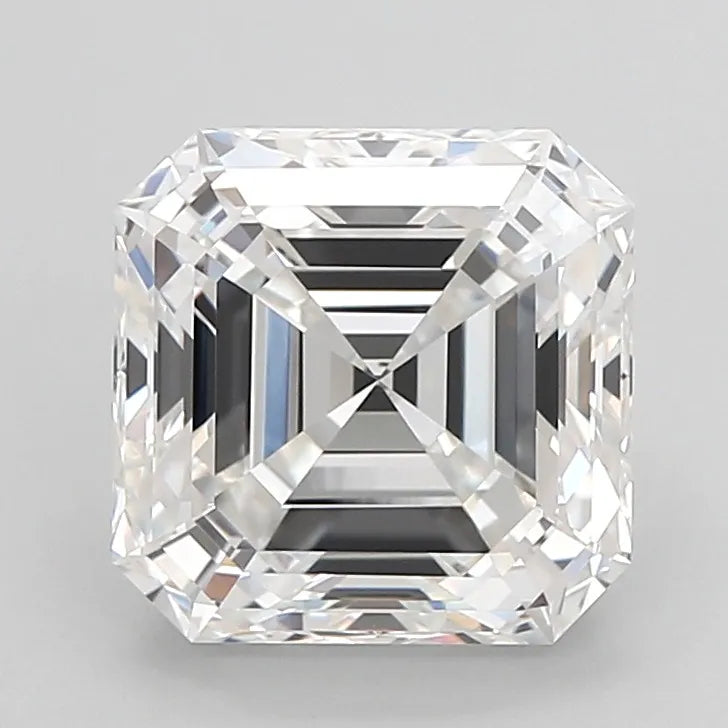 4.05ct Asscher Lab Grown Diamond (Colour F, Clarity VVS2, IGI Certified)
