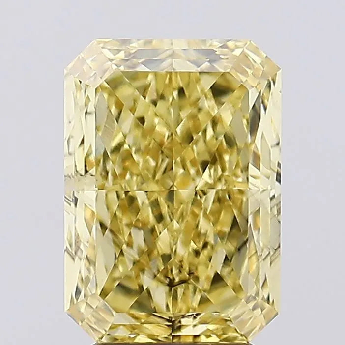 4.06ct Radiant Lab Grown Diamond (Colour Fancy Intense Yellow, Clarity SI1, IGI Certified)