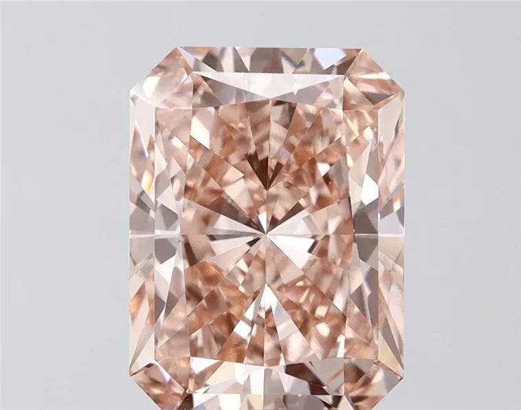 4.08ct Radiant Lab Grown Diamond (Colour Fancy Vivid Pink, Clarity VVS2, IGI Certified)