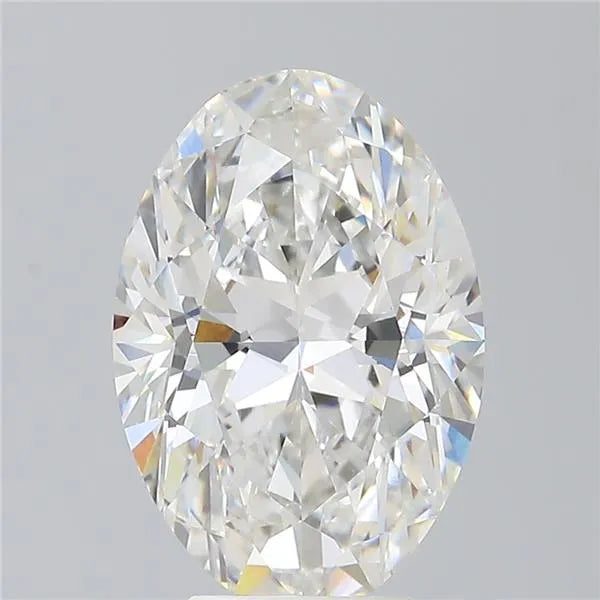 4.10ct Oval Lab Grown Diamond (Colour E, Clarity VVS1, IGI Certified)