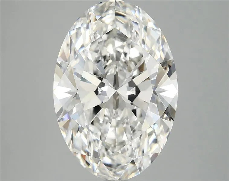 4.10ct Oval Lab Grown Diamond (Colour F, Clarity VVS2, IGI Certified)