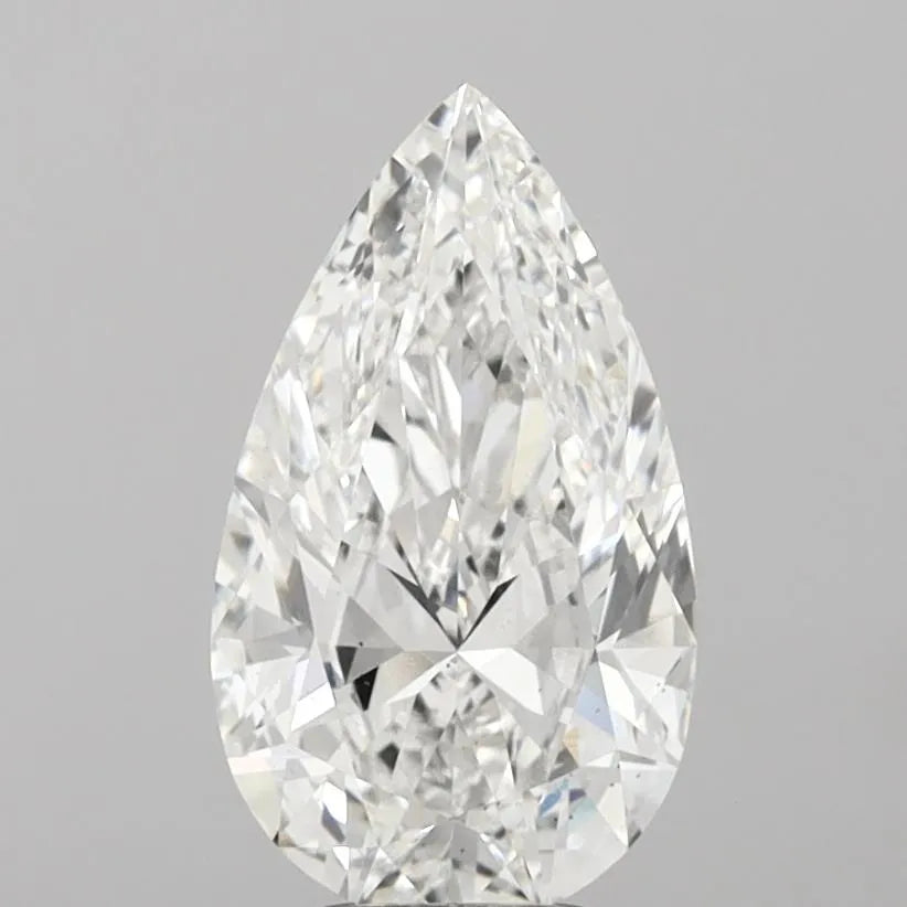 4.17ct Pear Lab Grown Diamond (Colour F, Clarity VS2, IGI Certified)