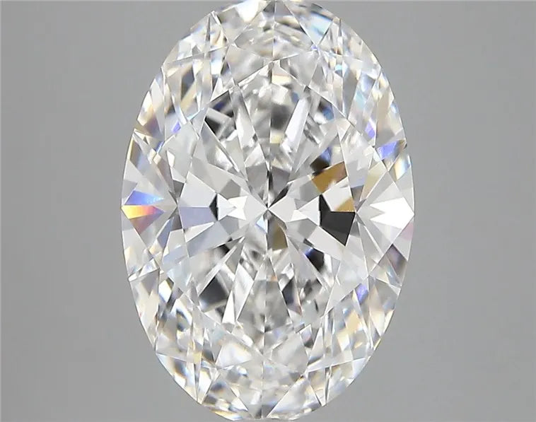 4.23ct Oval Lab Grown Diamond (Colour D, Clarity FL, IGI Certified)