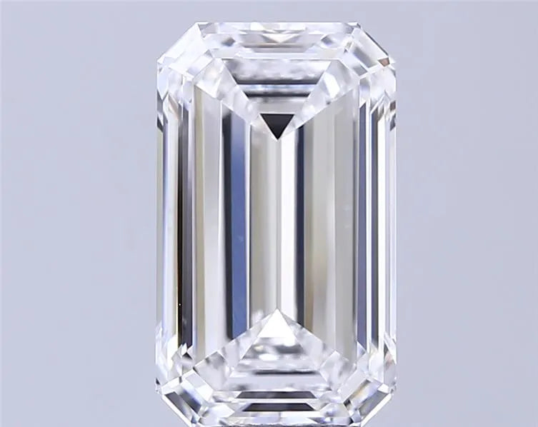 5.00ct Emerald Lab Grown Diamond (Colour D, Clarity VVS1, IGI Certified)