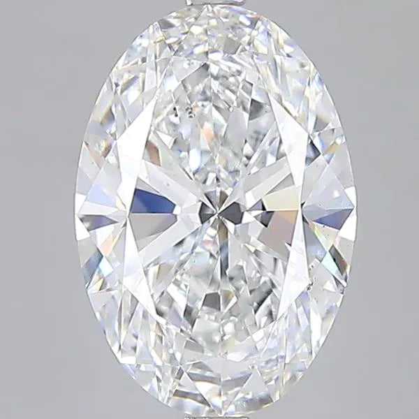 5.00ct Oval Lab Grown Diamond (Colour E, Clarity VS1, IGI Certified)