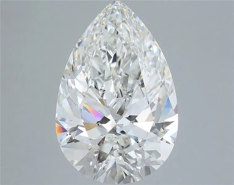 5.00ct Pear Lab Grown Diamond (Colour F, Clarity VVS2, IGI Certified)