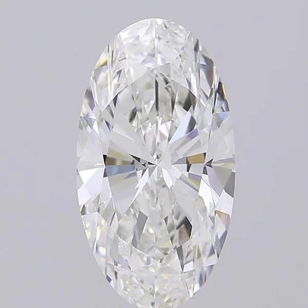 5.01ct Oval Lab Grown Diamond (Colour F, Clarity VVS2, IGI Certified)