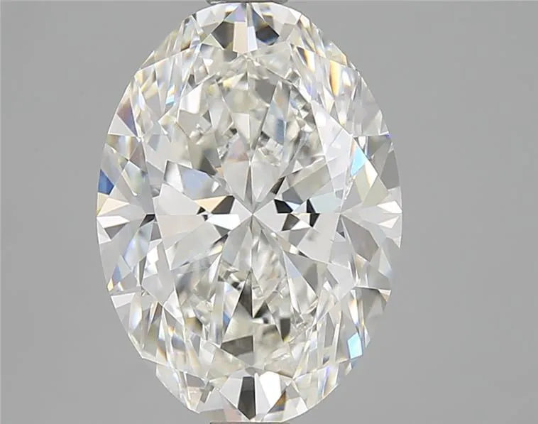 5.01ct Oval Lab Grown Diamond (Colour G, Clarity VVS2, IGI Certified)