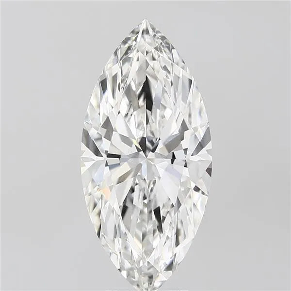 5.04ct Marquise Lab Grown Diamond (Colour F, Clarity VVS2, IGI Certified)