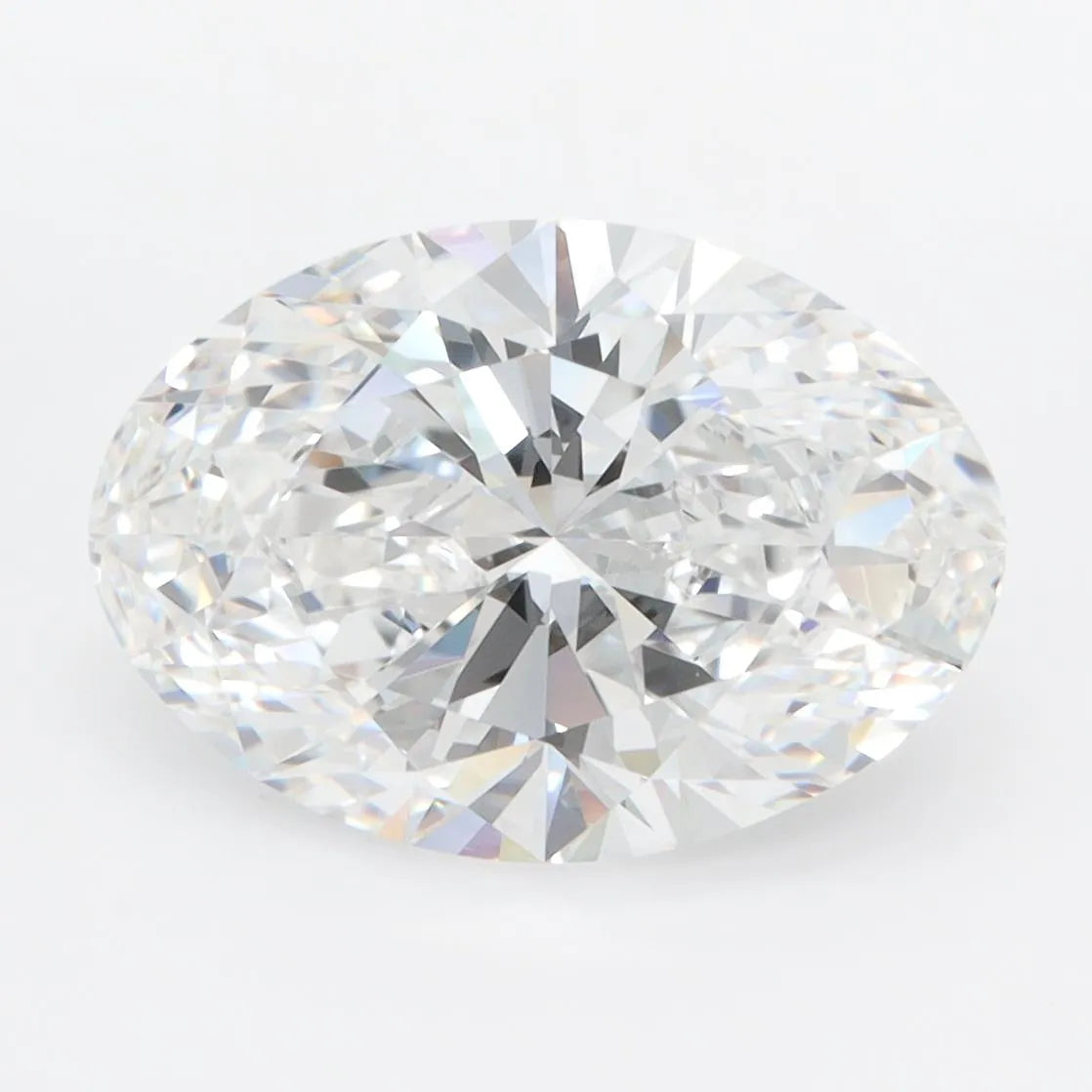 5.04ct Oval Lab Grown Diamond (Colour F, Clarity VVS1, IGI Certified)
