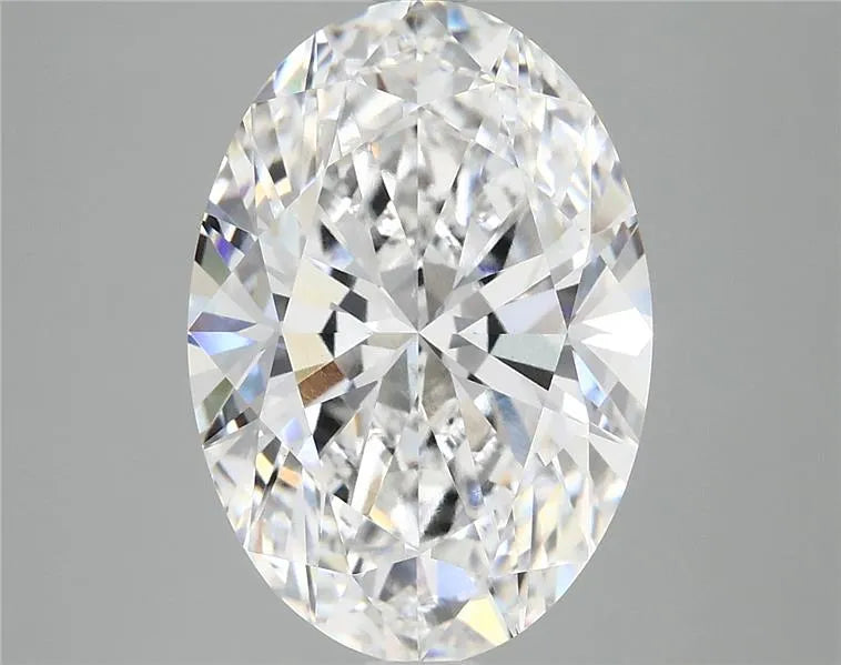 5.05ct Oval Lab Grown Diamond (Colour D, Clarity VVS2, IGI Certified)