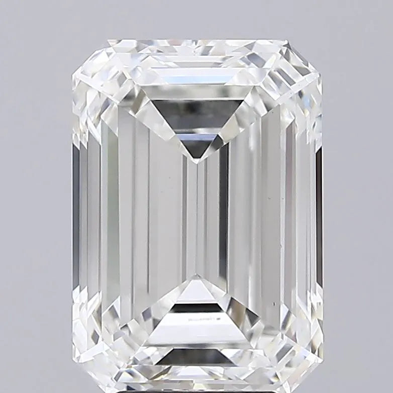 5.06ct Emerald Lab Grown Diamond (Colour F, Clarity VVS2, IGI Certified)