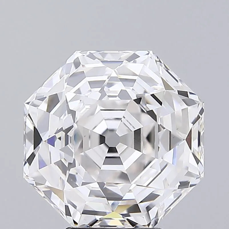 5.26ct Octagonal Lab Grown Diamond (Colour E, Clarity VS1, IGI Certifi ...