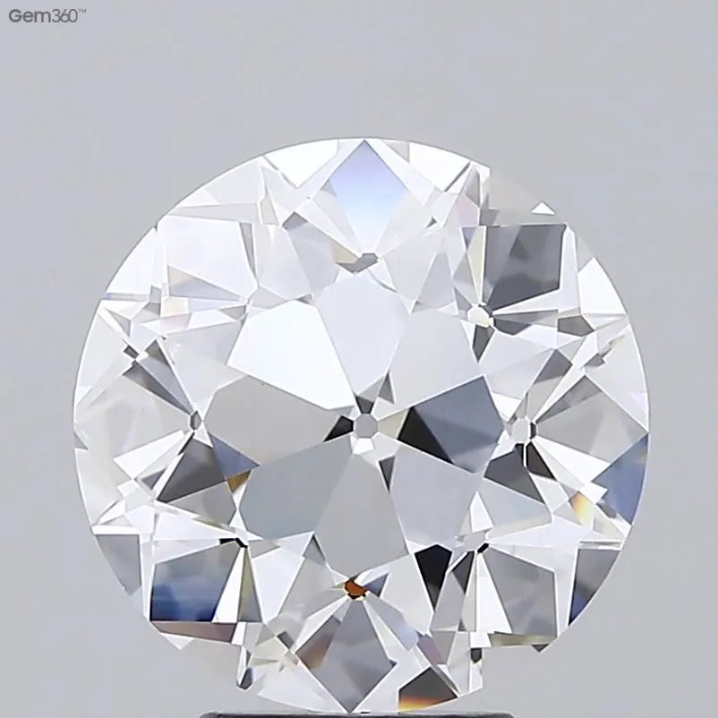 5.28ct European cut Lab Grown Diamond (Colour E, Clarity VVS2, IGI Certified)