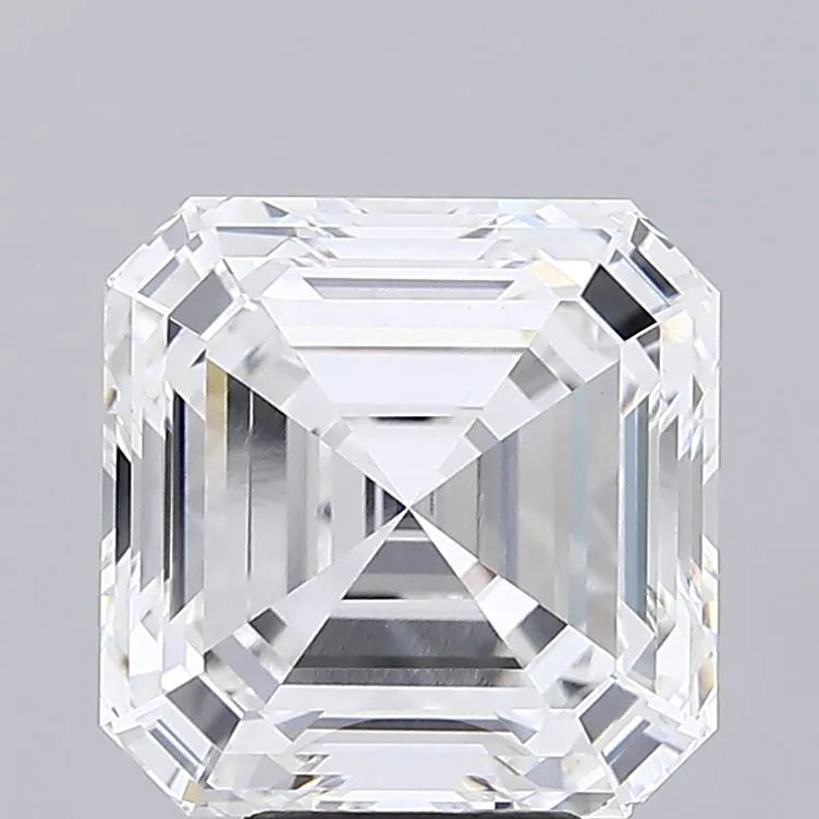 7.02ct Asscher Lab Grown Diamond (Colour F, Clarity VVS2, IGI Certified)