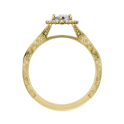 Marquise Lab-grown Diamond Bridal Ring — front