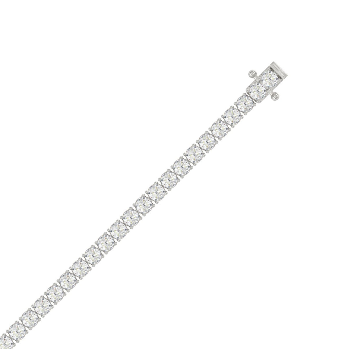 14K White Gold, top view