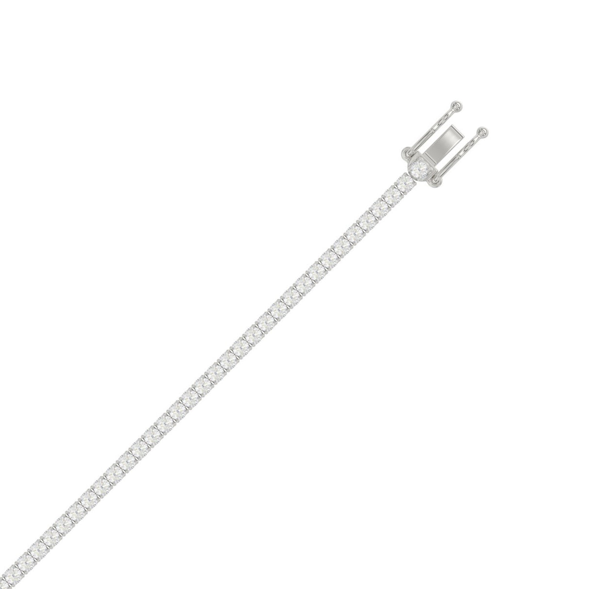 14K White Gold, top view