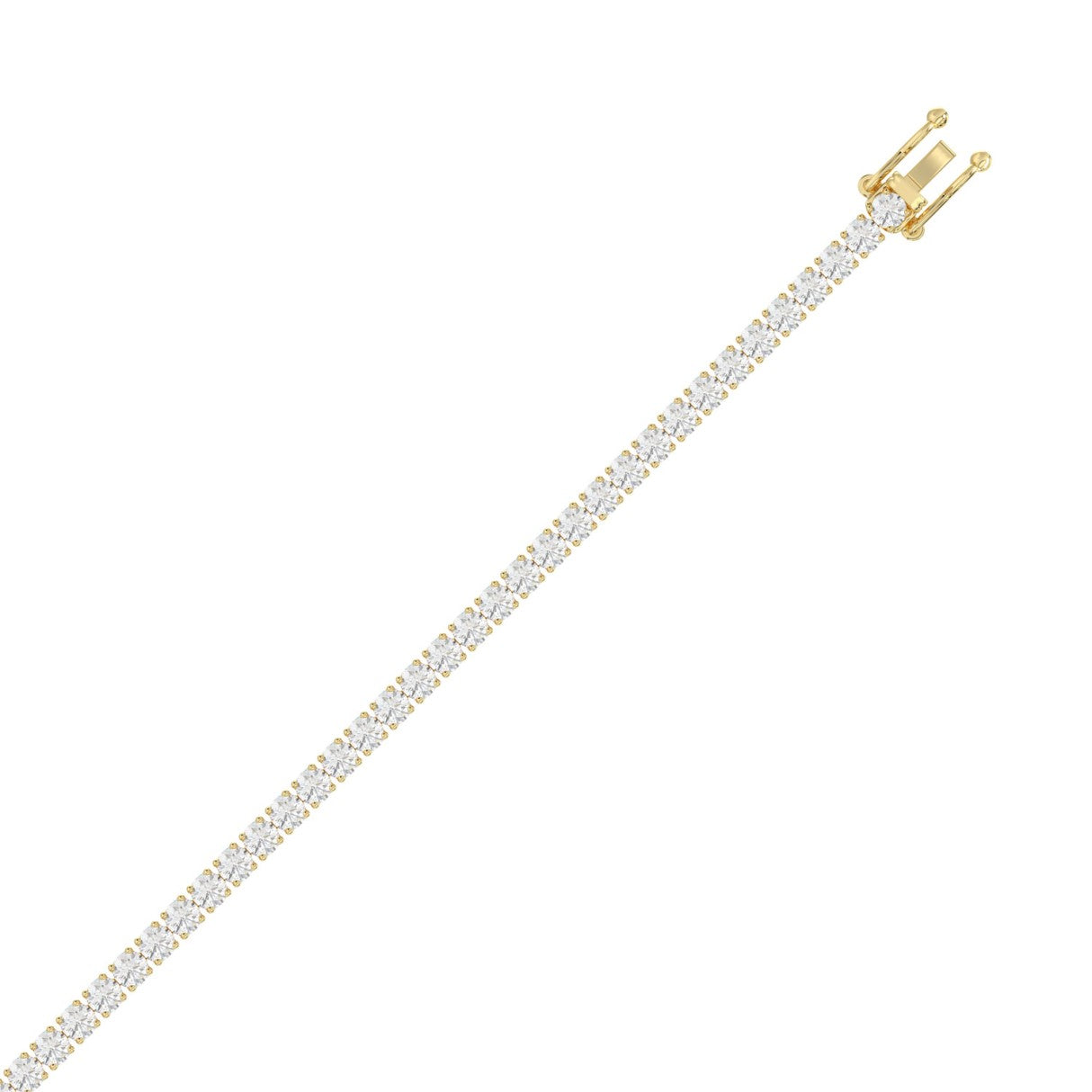 14K Yellow Gold, top view